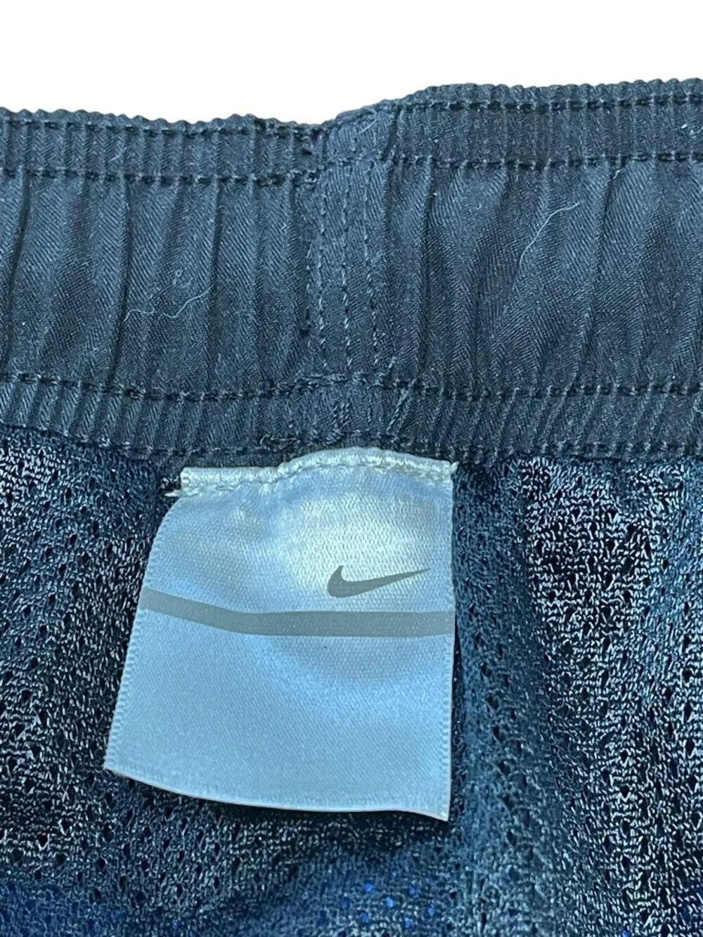 Nike Men's Blue & Black Swim Shorts W/ Inner Liner Size 36